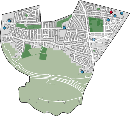 Stretford And Humphrey Park Map 